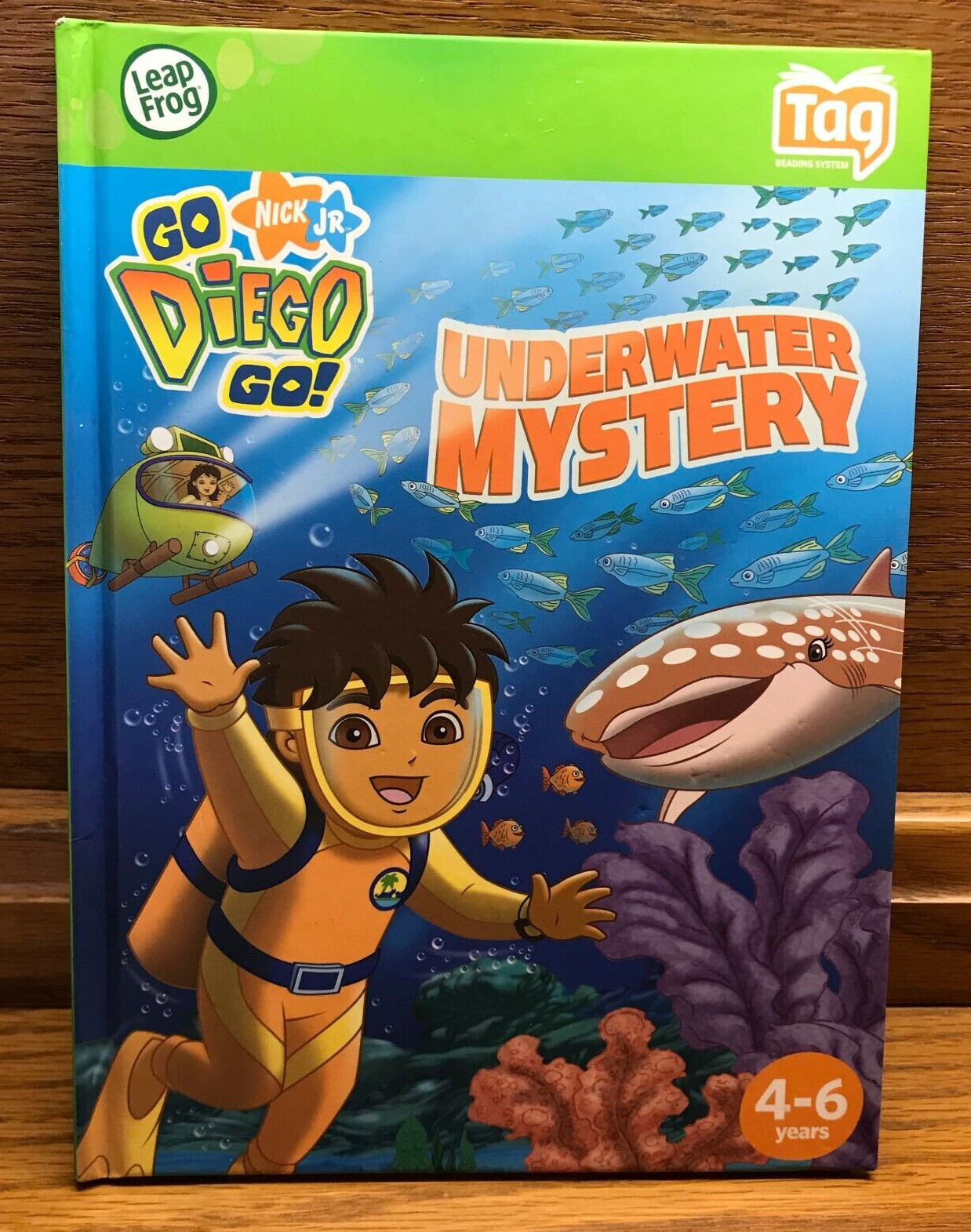 Leap Frog Tag Nick Jr. Go Diego Go! Underwater Mystery