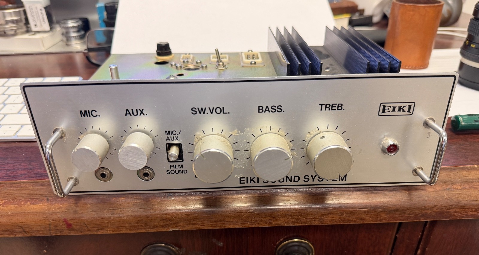 EIKI EX-6100 Amplifier 16mm Sound - Opt/Magnetic Warranty New Old Stock!