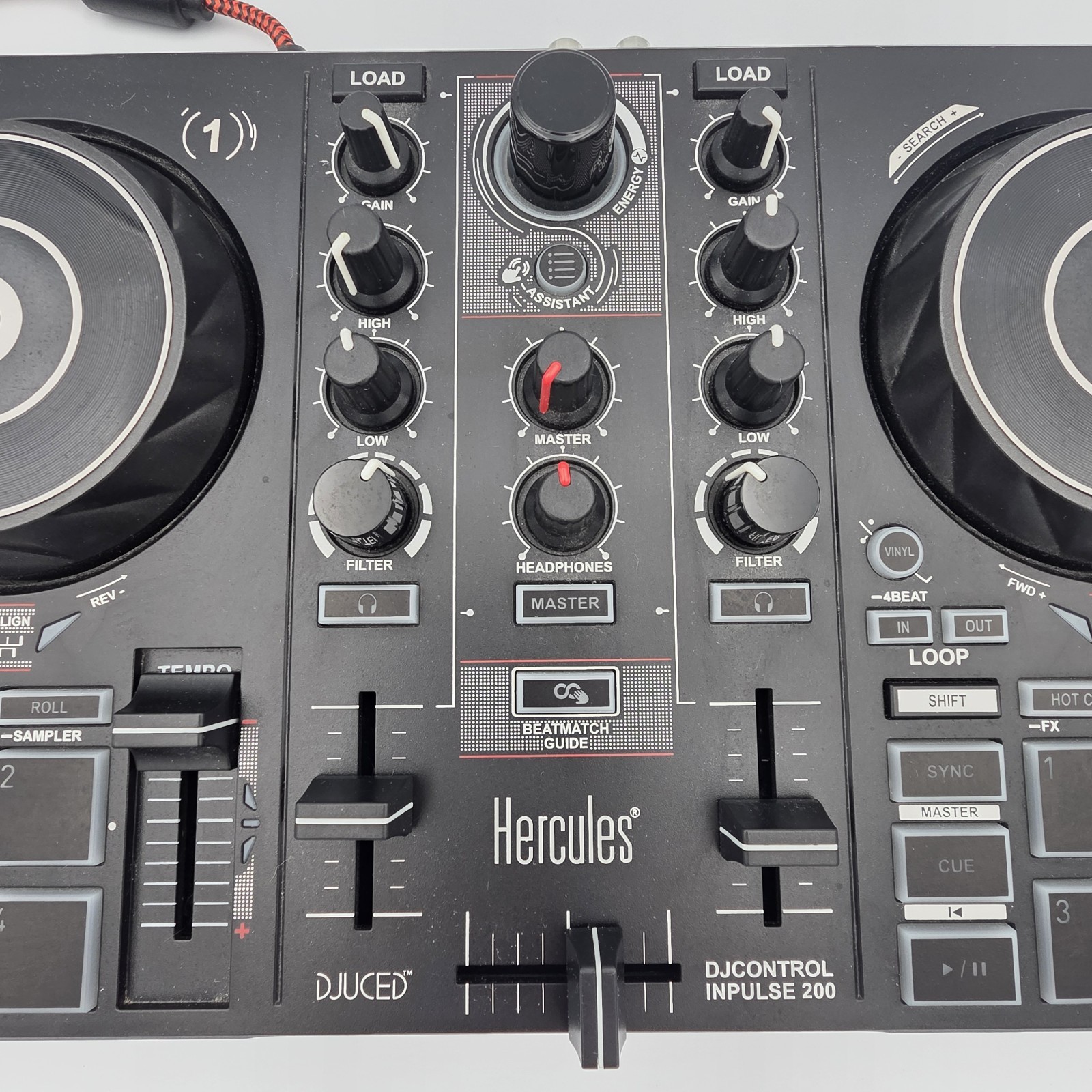 Hercules DJC-INPULSE-200 DJControl Inpulse 200 2 Channel DJ Controller