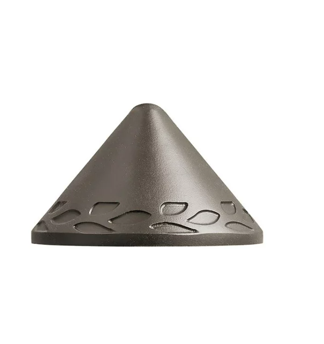 Kichler 2-Watt Olde Bronze Low Voltage Plug-in LED Deck Step Light Model 28308