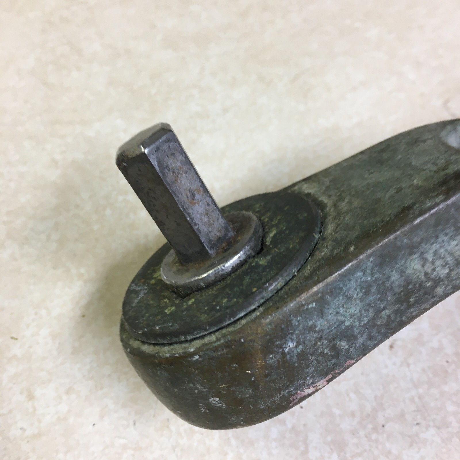 Vintage Bronze Sailboat Winch Handle 12" Long