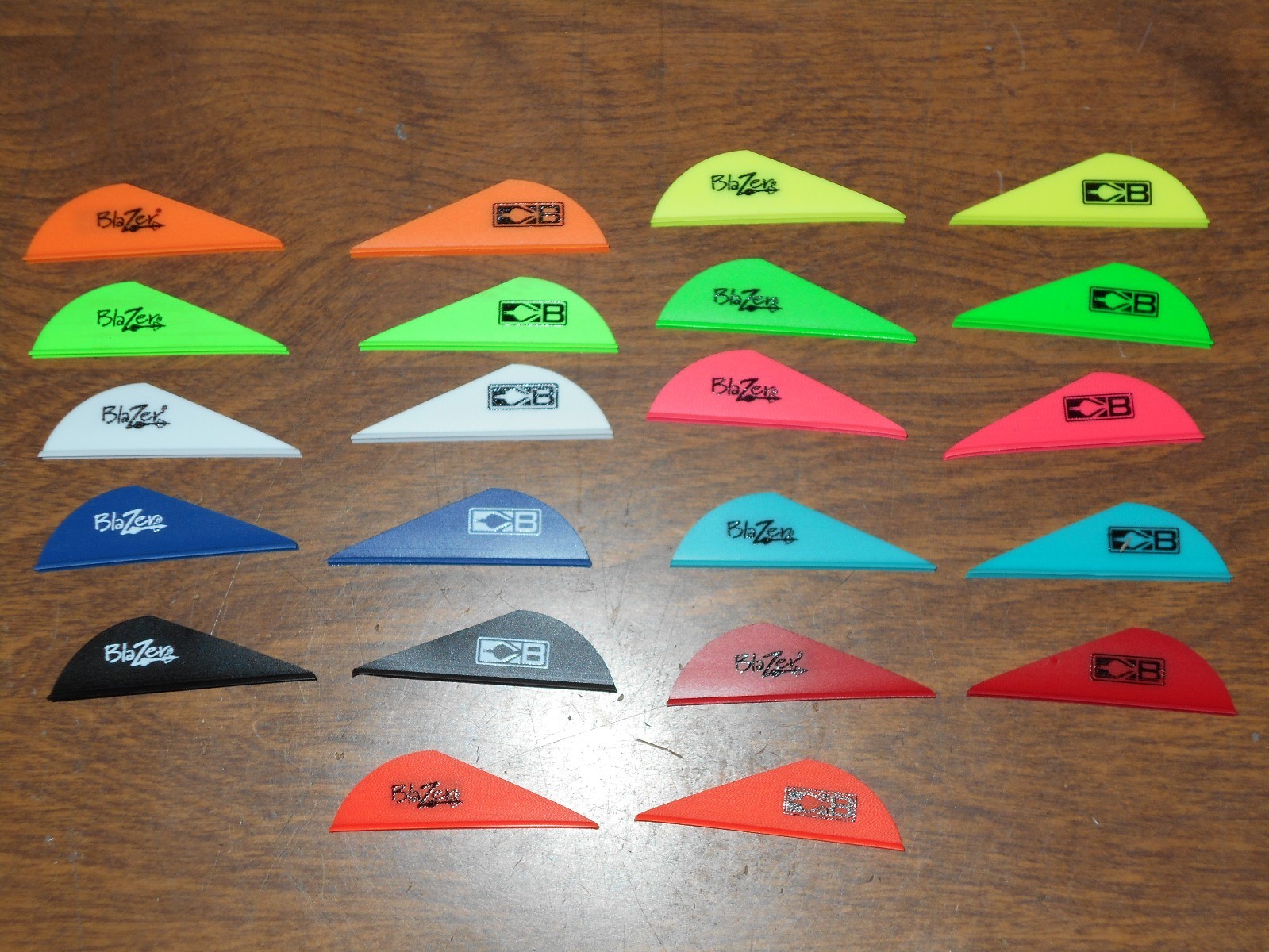 @NEW@ 36 Bohning 2" Blazer Vanes w/ Bohning Logo YOU PICK COLORS! Mix/Match