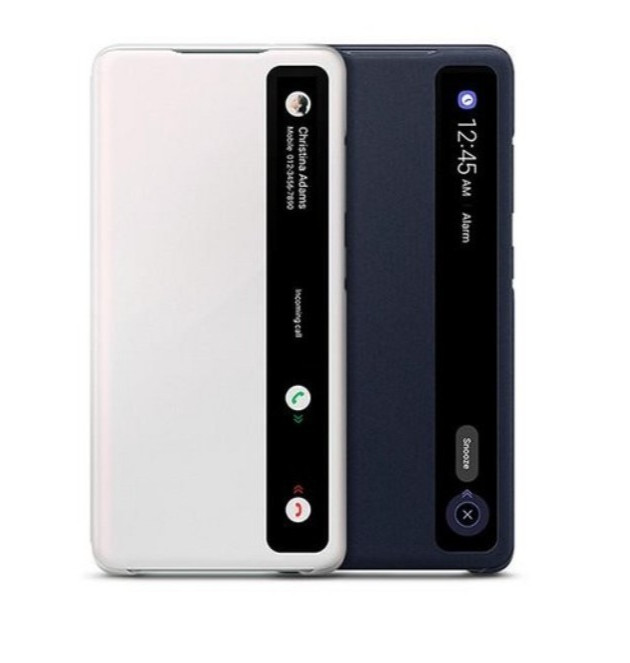 Samsung Galaxy S20 FE Smart Clear View Cover Anti-microbial EF-ZG780 Official