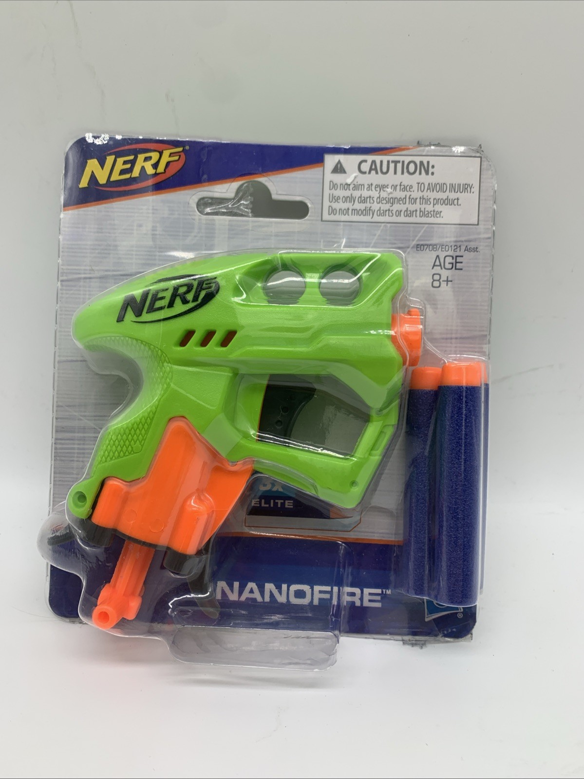 NERF GREEN NANOFIRE NEW HASBRO 2017