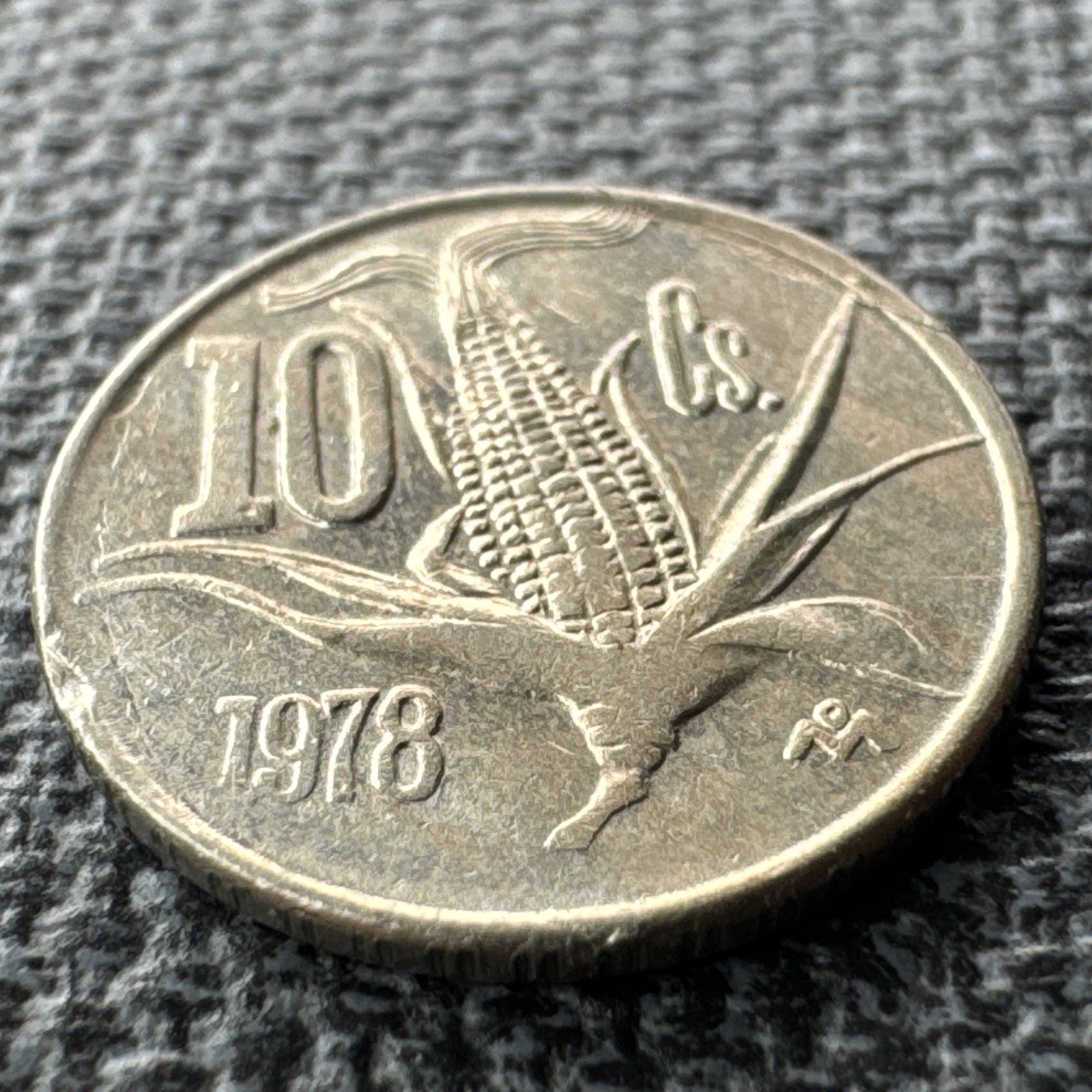 1978 Mexico 10 Centavos Ten
