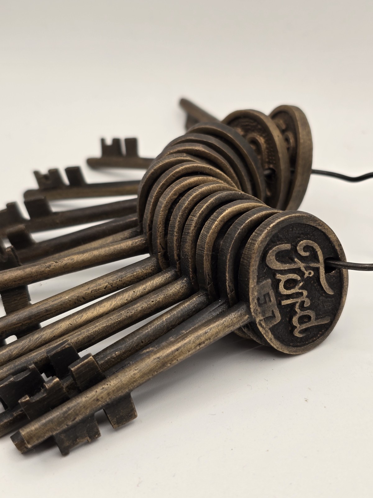 Antique Ford Skeleton Key Numbered