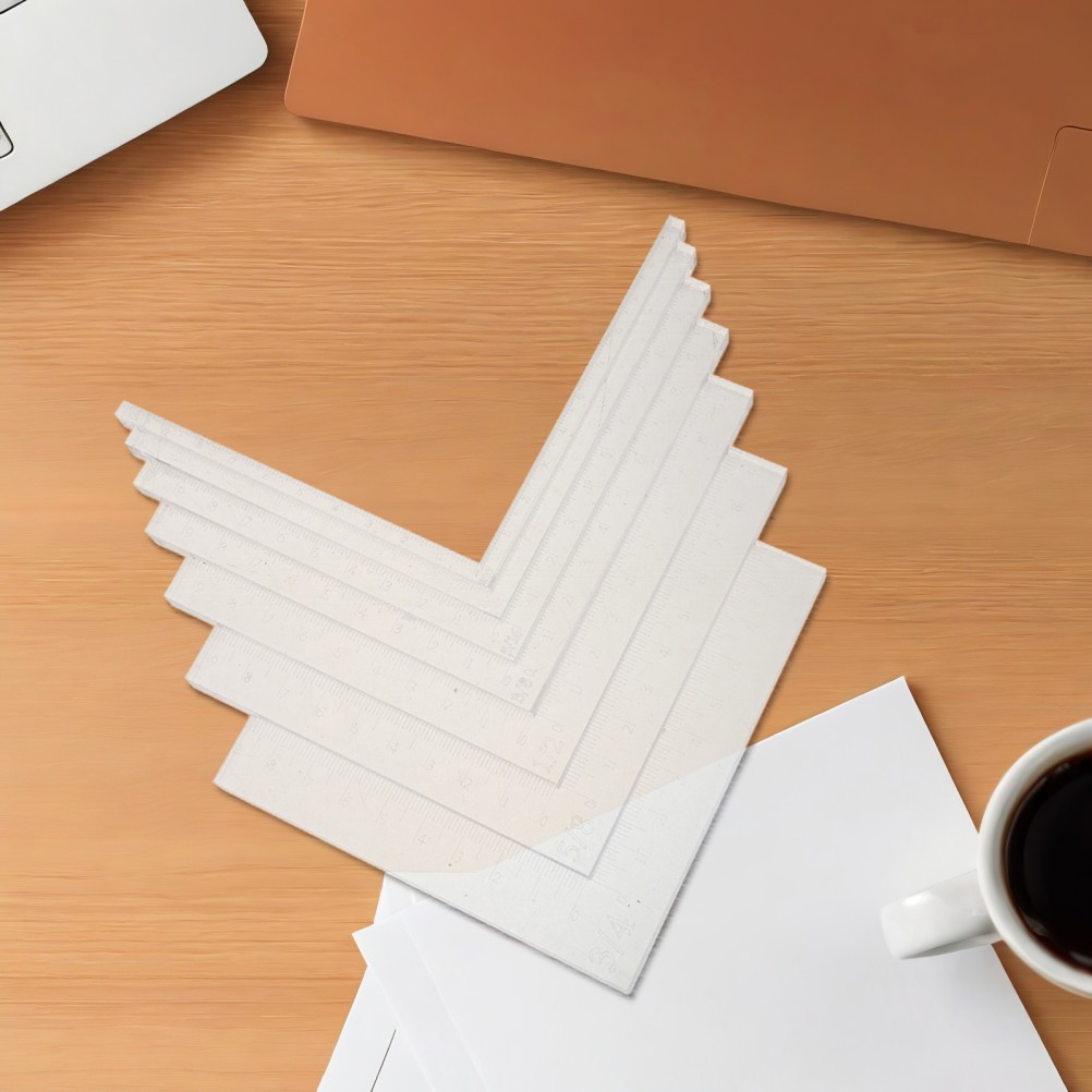7pcs Card Making Alignment Guides: Layering & Matting Spacers Card Corners