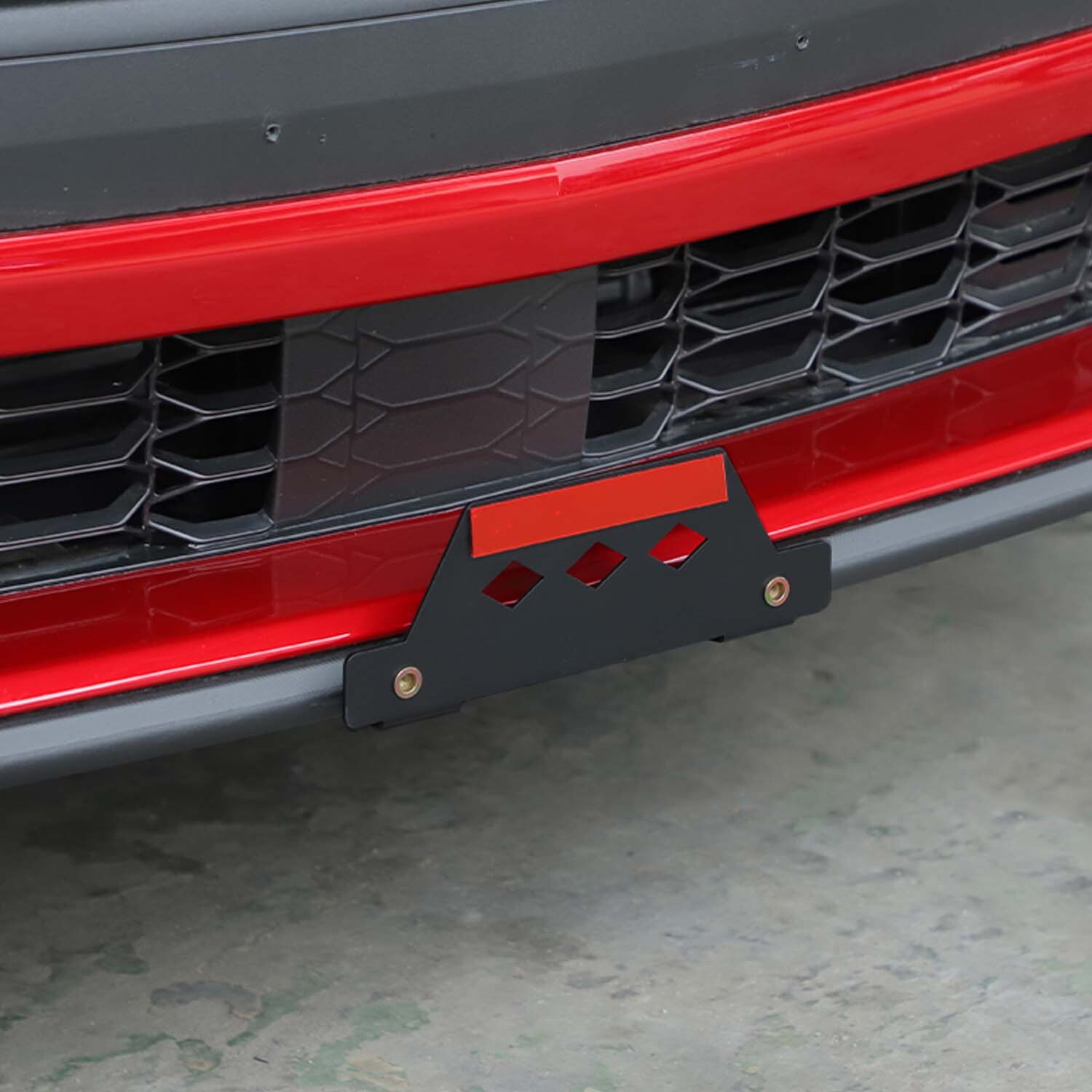 Front License Plate Frame Holde License Mount Bracket For Ford Mustang 2024-2025