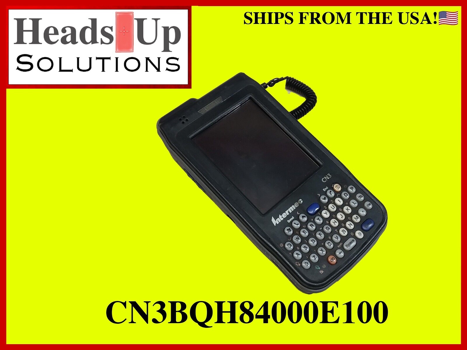 Intermec CN3BQH84000E100 Barcode scanner, USED, TESTED WORKING