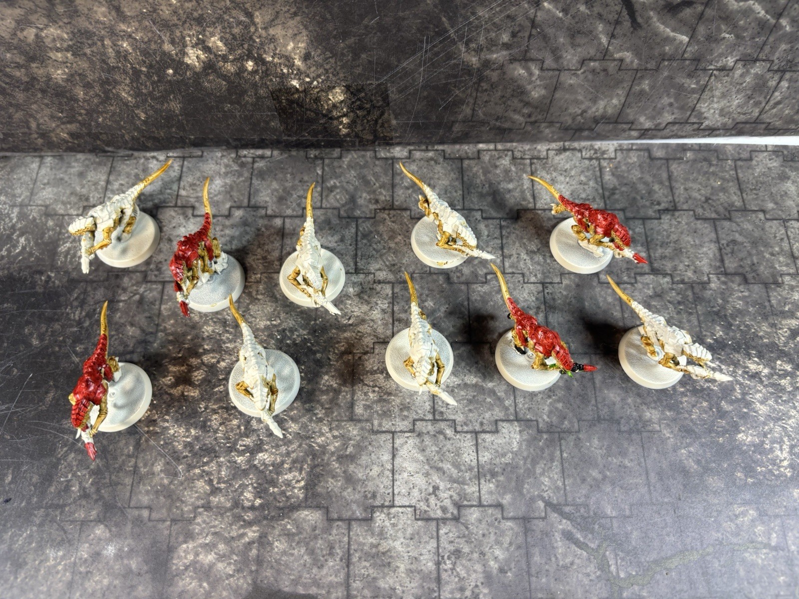 Warhammer 40k Tyranid Termagaunts X10 Part Painted (#3334)