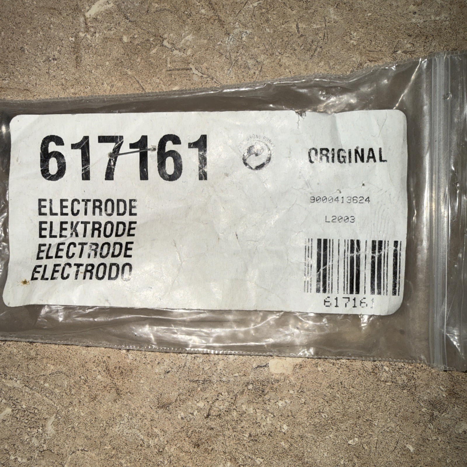 ERP 00617161 Range Spark Igniter Electrode for Bosch Gas Cooktop Burner