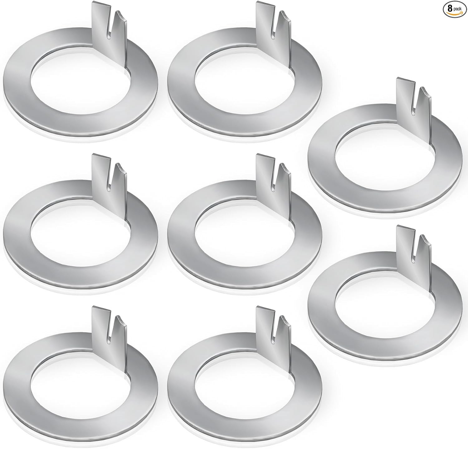 8 Pack Trailer Wheel Spindle Washer, Washer Replacement Compatible with Lube Spi
