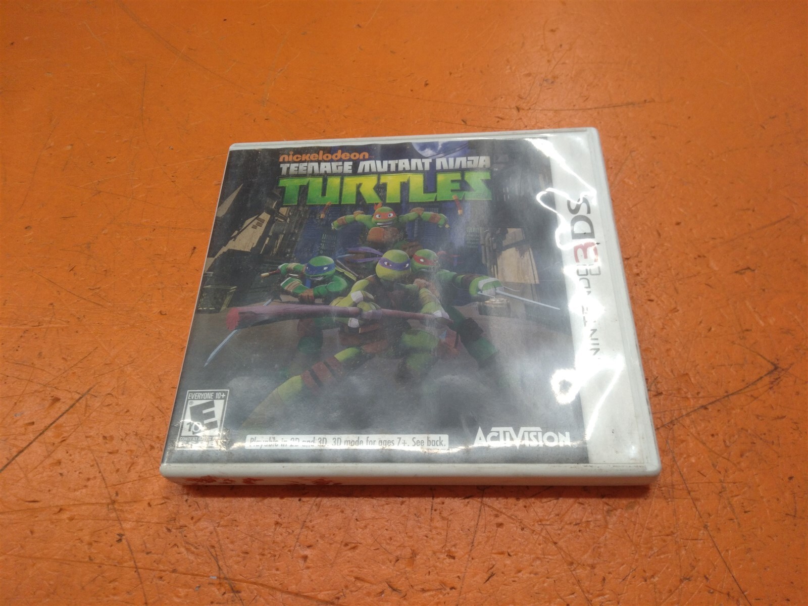 ⭐️⭐️⭐️⭐️⭐️ Teenage Mutant Ninja Turtles Nintendo 3DS **Empty Case** w Inserts