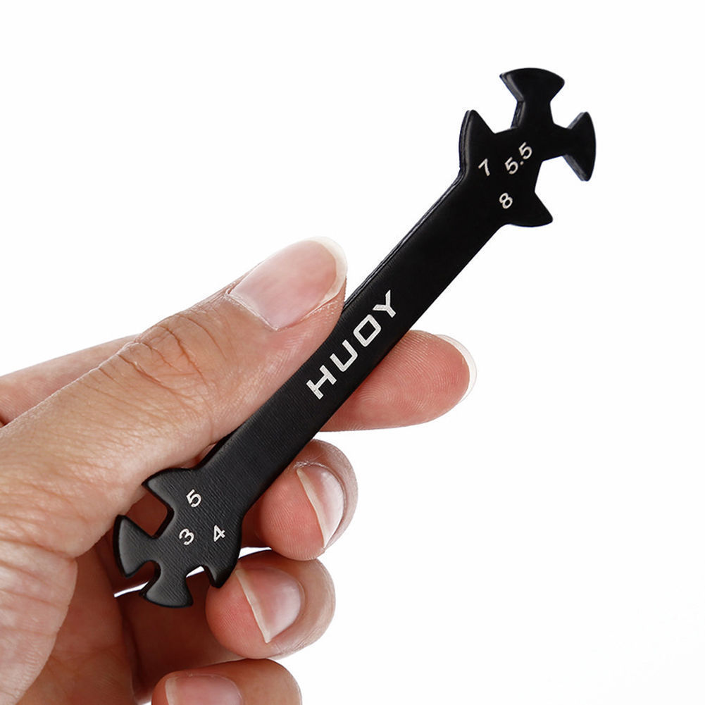 New 6 in 1 RC Hudy Special Tools Wrench 3/4/5/5.5/7/8mm for Turnbuckles #1706