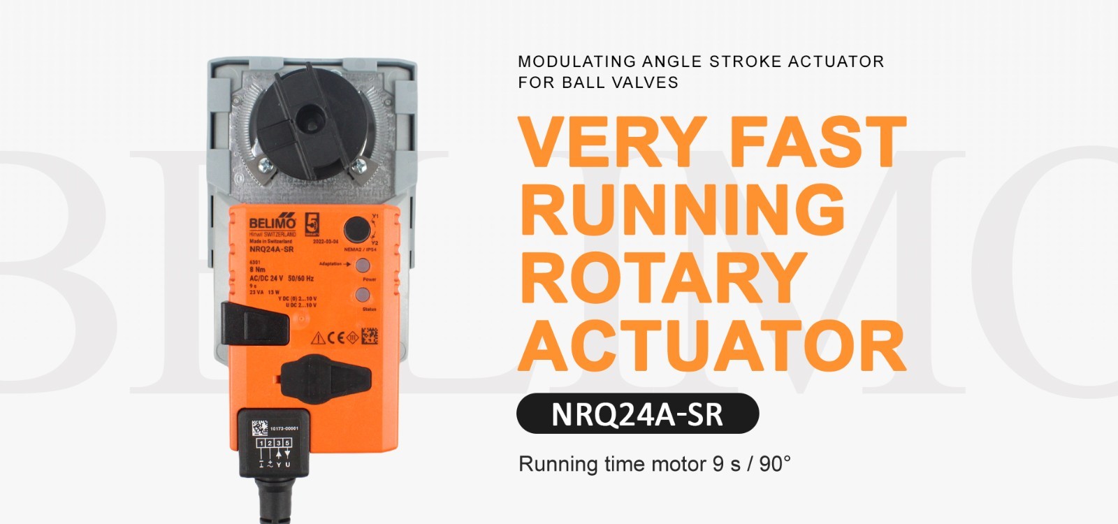 NEW Belimo NRQ24A-SR 18NM  Modulating rotary actuator original in stock DC 2-10V