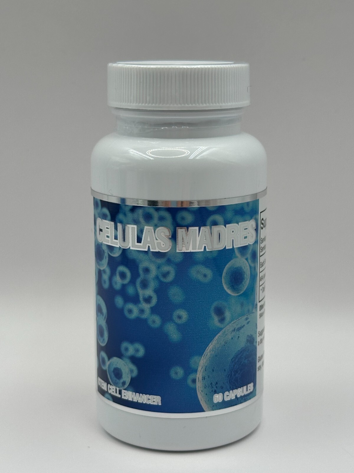 CELULAS MADRES PILLS STEM CELL ENHANCER REGENERADOR RESTORE REPAIR SKIN BENEFITS