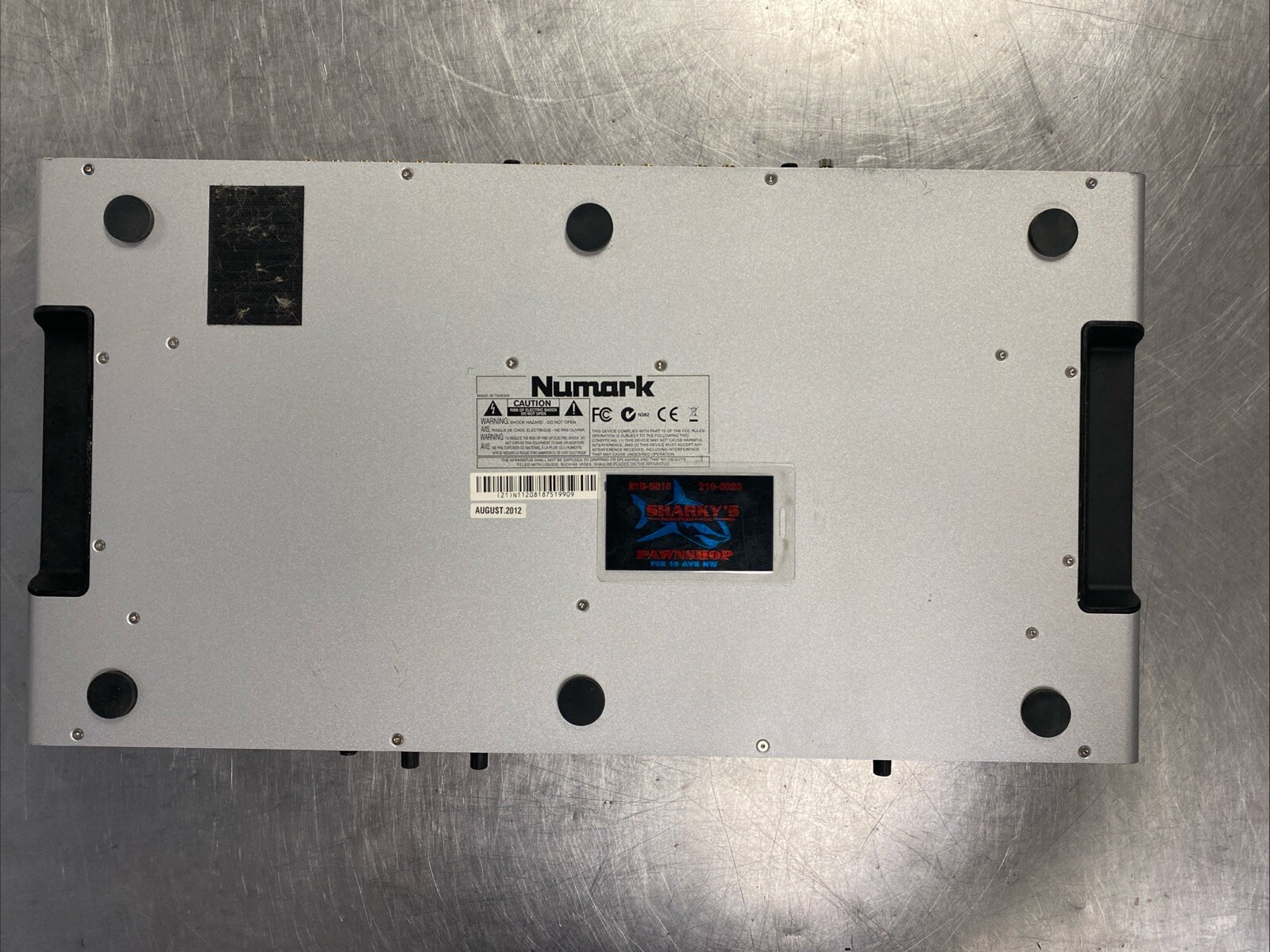 Numark NS6 4 Channel DJ Controller Untested