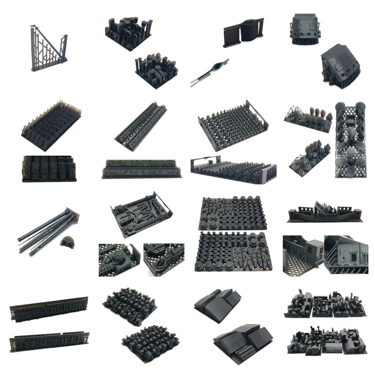 YZM Model YZ-001 1/200 Titanic 3D Black Wax Printing Set Remanufactured Parts