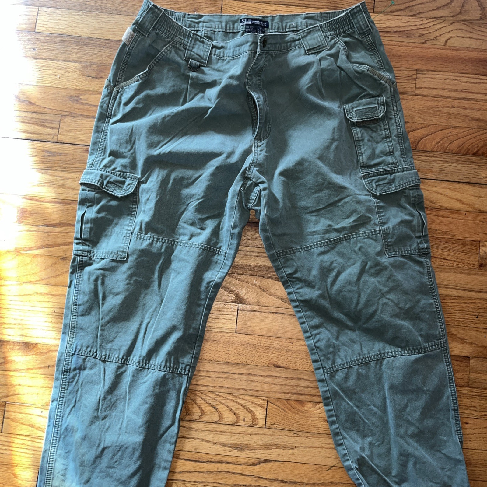 5.11 Tactical Men's Tactical Cargo Pants, 42x30” Style Green Cargo 74251