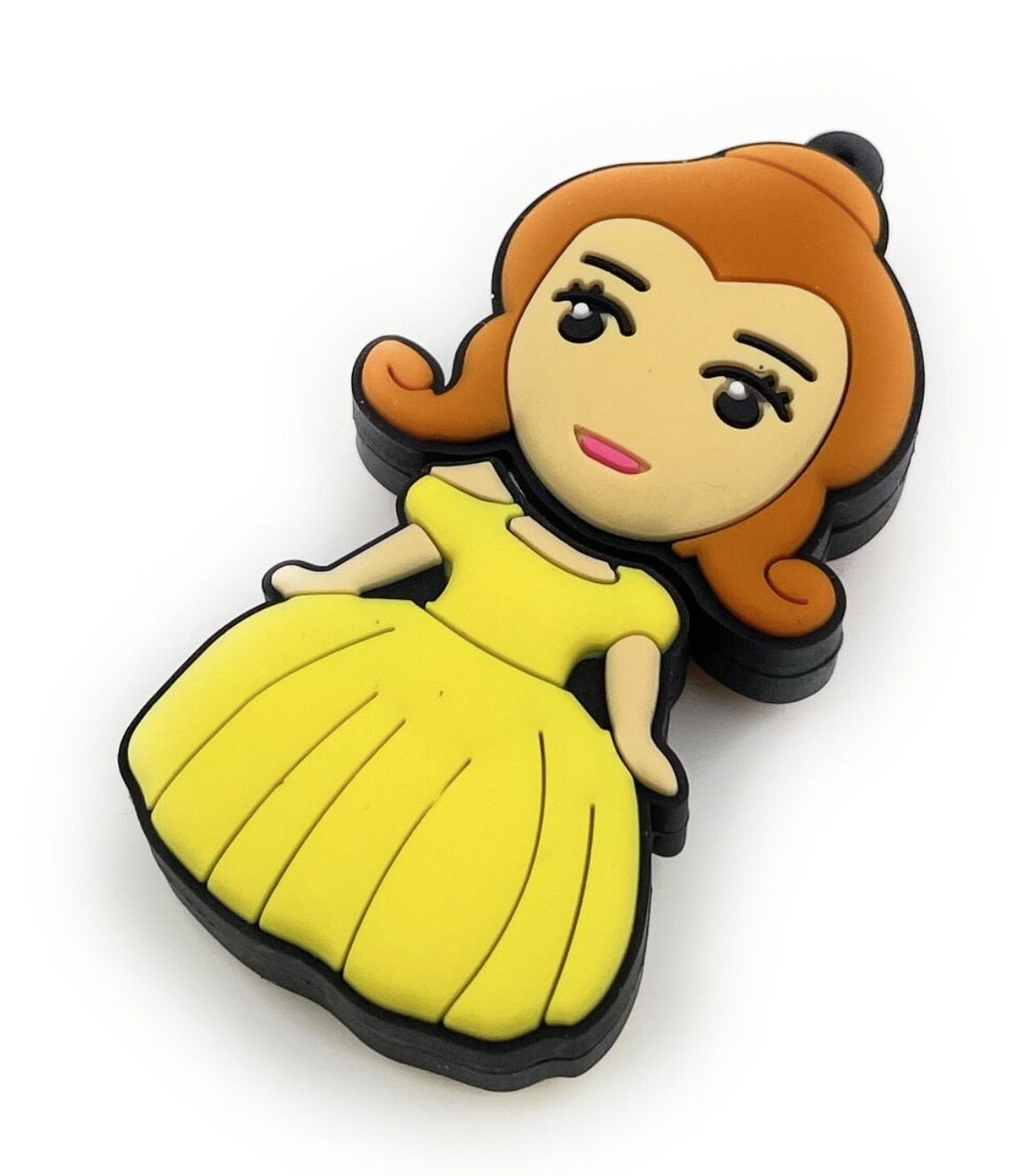 2.0 16gb 32gb 64gb 128gb Princess Cartoon Yellow Dress USB Flash Thumb Drive USA