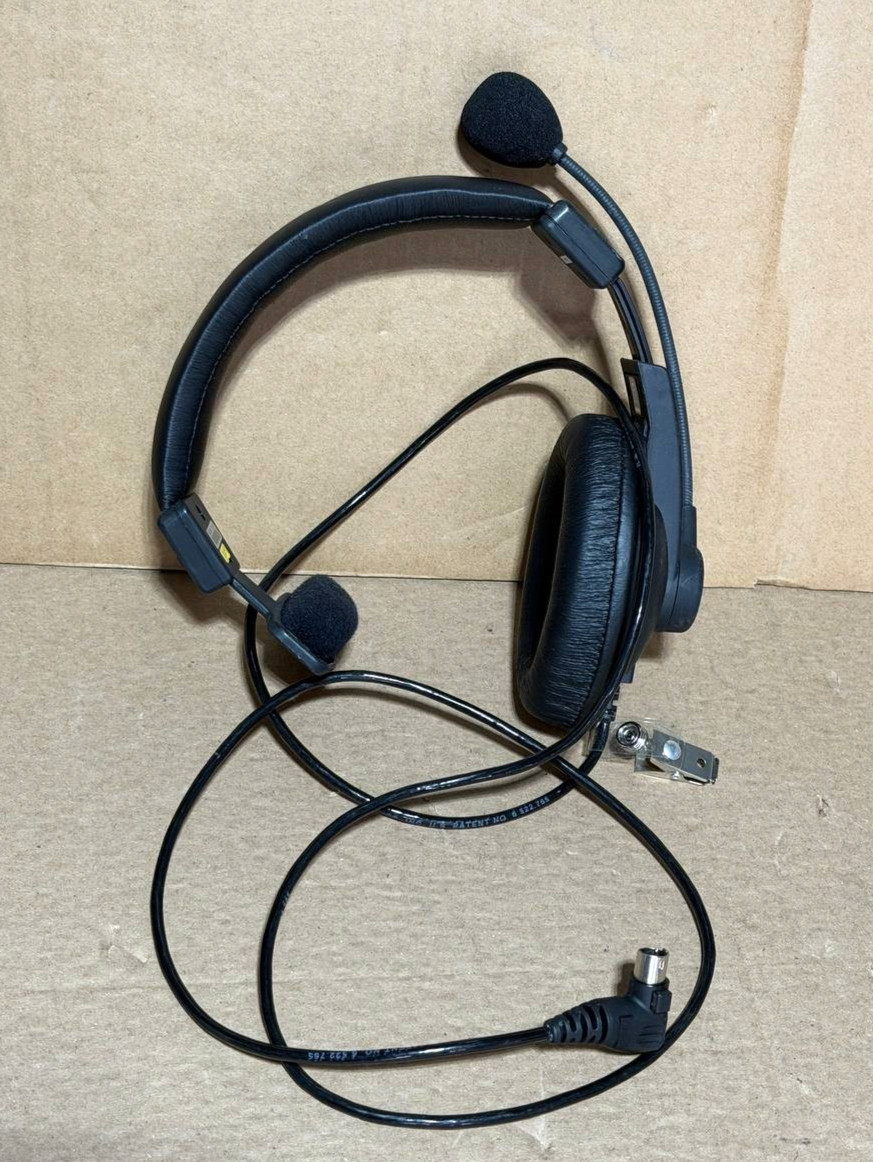 Clear-Com CC-15-MD4 Intercom Headset with Mini DIN 4 pin Connector