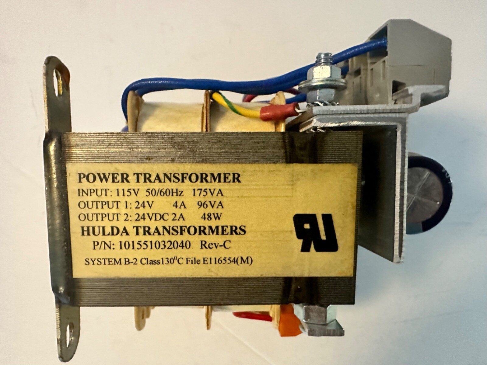 Control transformer stepdown 115 to 24v 4 amp Hulda