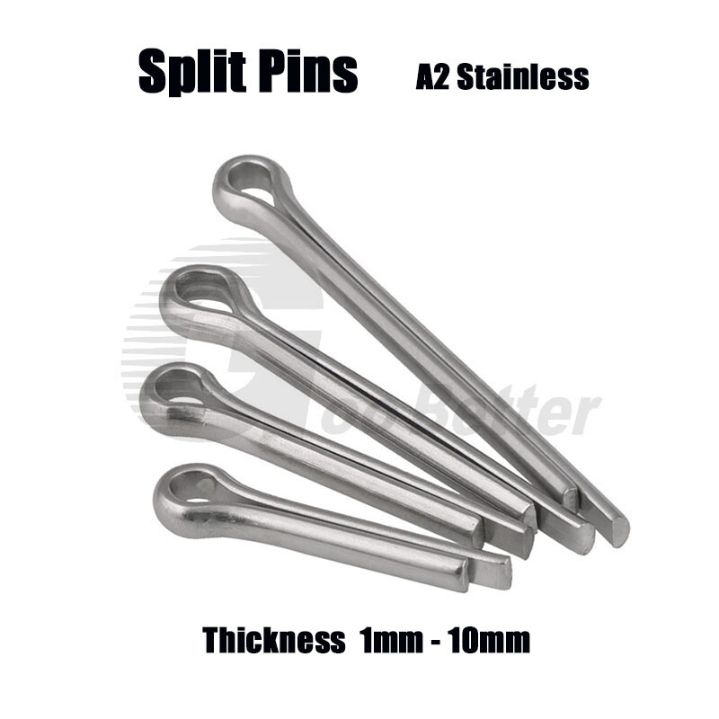 Split Pins Cotter Pins Clevis Pin Retaining Pins Stainless Steel A2 1mm-10mm
