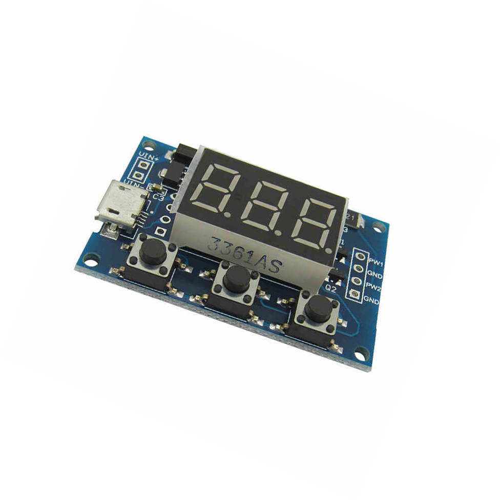 1PCS 2 Channel PWM Generator Adjustable Duty Cycle Pulse Frequency Module CA NEW
