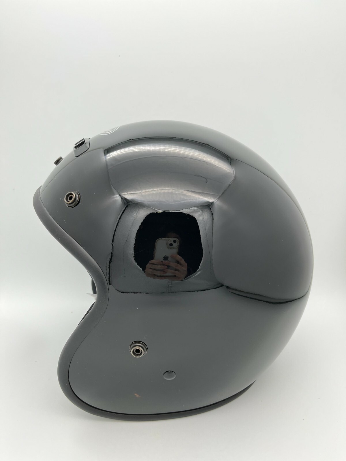 GMAX GM2 Helmet Black 2XL XXL Open Face DOT Open Box