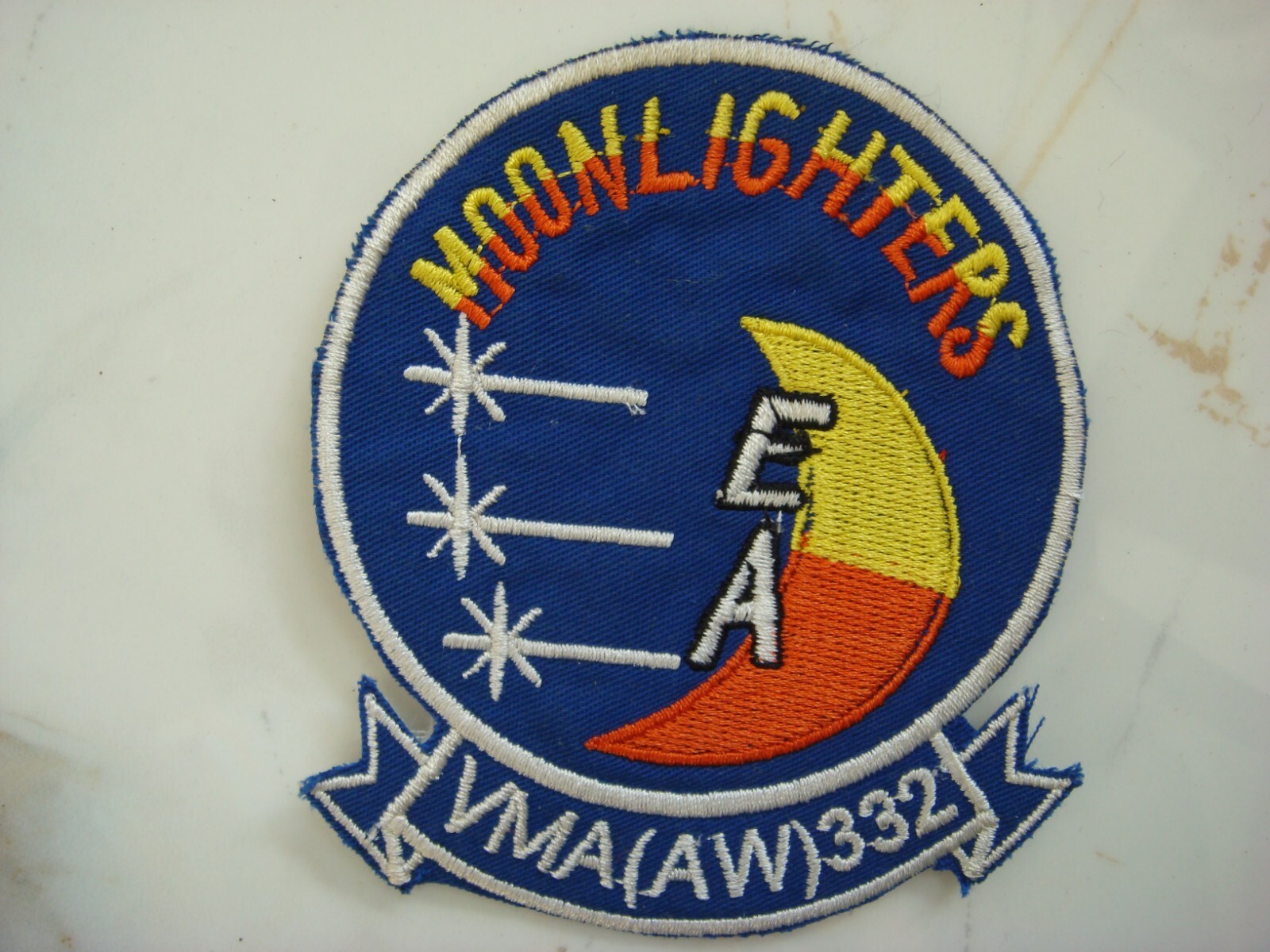 USMC MARINE ATTACK SQUADRON (AW) 332 MOONLIGHTERS, VIETNAM WAR PATCH
