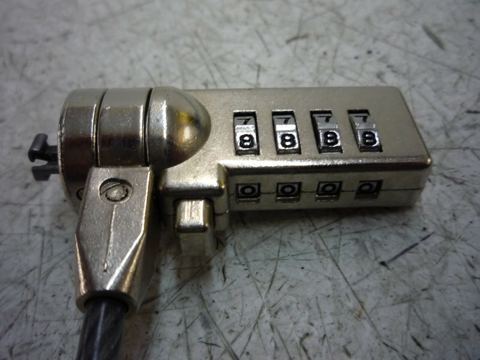 TARGUS DEFCON SCL NOTEBOOK COMPUTER CABLE LOCK * CABLE ONLY