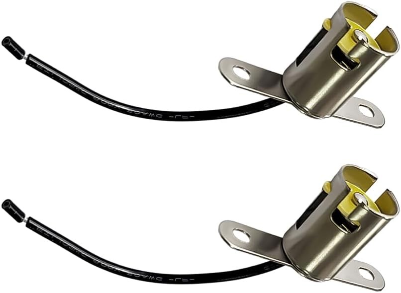2PCS Car Light Bulb Socket, BA15S 1156 LED Light Bulb Socket Holder, Vehicle Lig