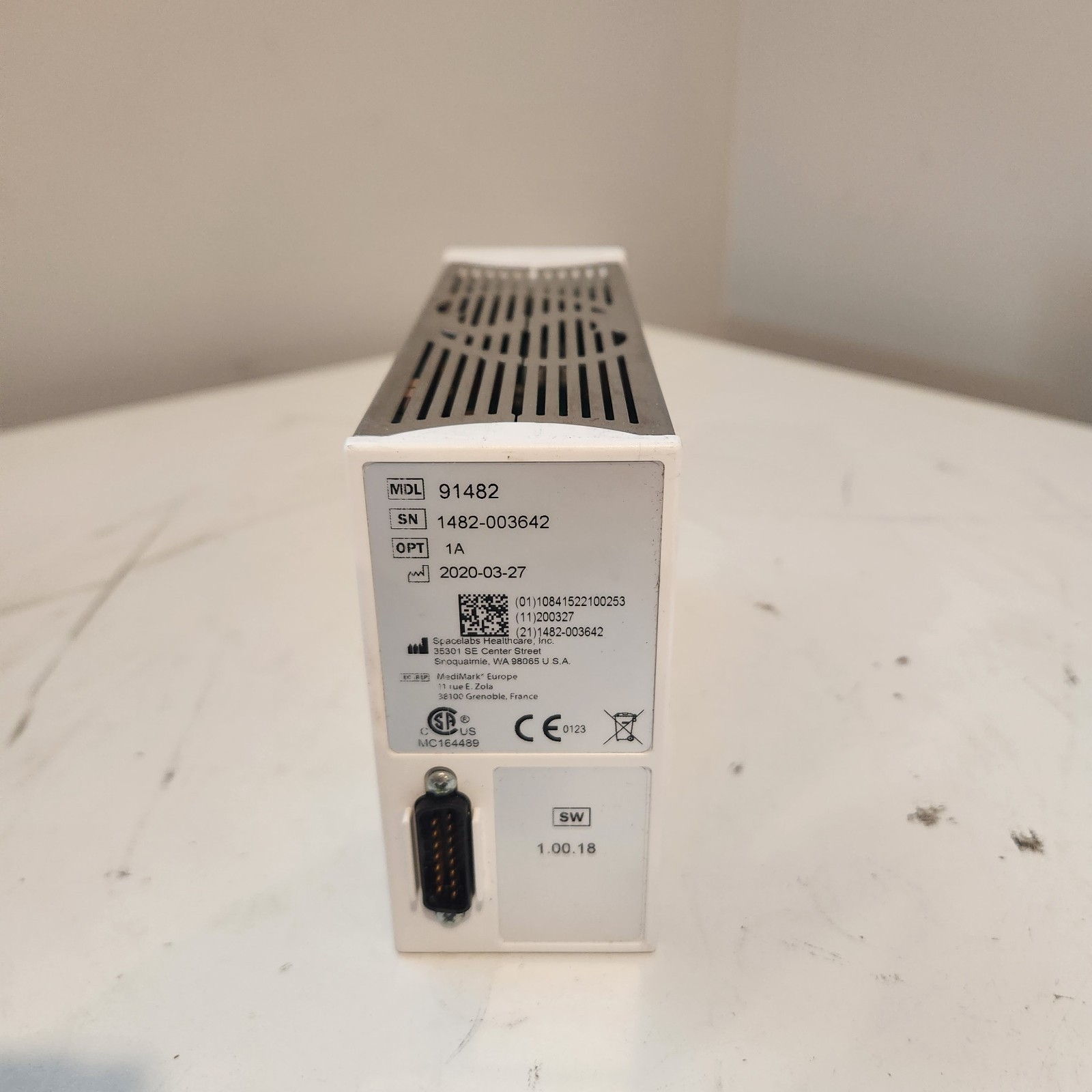 Spacelabs Medical 91482 Patient Data Module