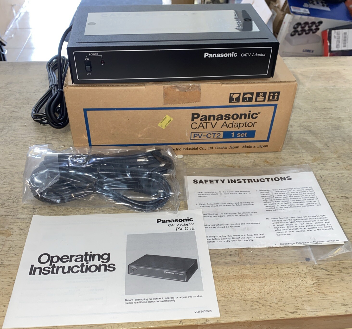 Panasonic CATV Adapter PV-CT2 - NEW