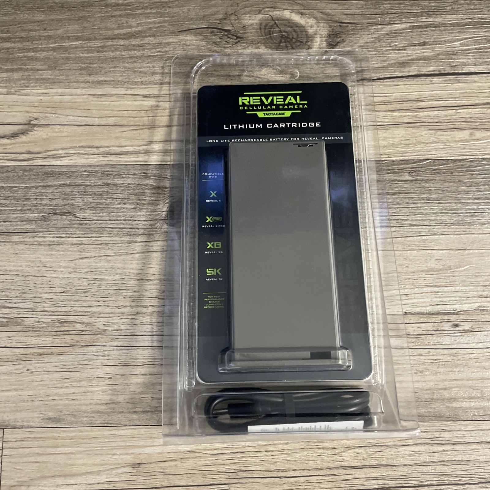 Tactacam Lithium Cartridge Rechargeable Battery Reveal X XB SK PRO Trail Cameras