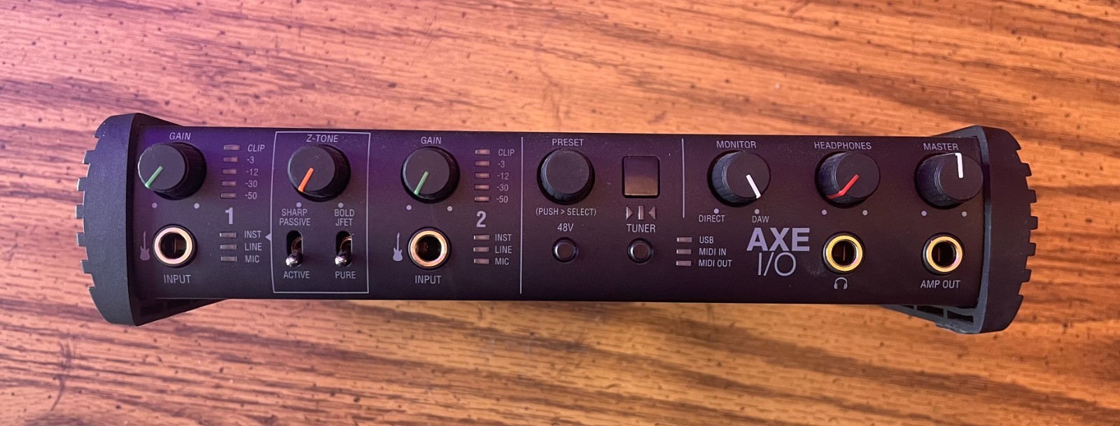 IK Multimedia AXE I/O USB Audio Interface - Black