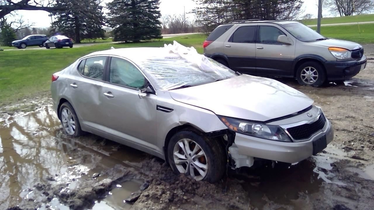 Passenger Tail Light EX Quarter Panel Mounted Fits 11-13 OPTIMA 4545908