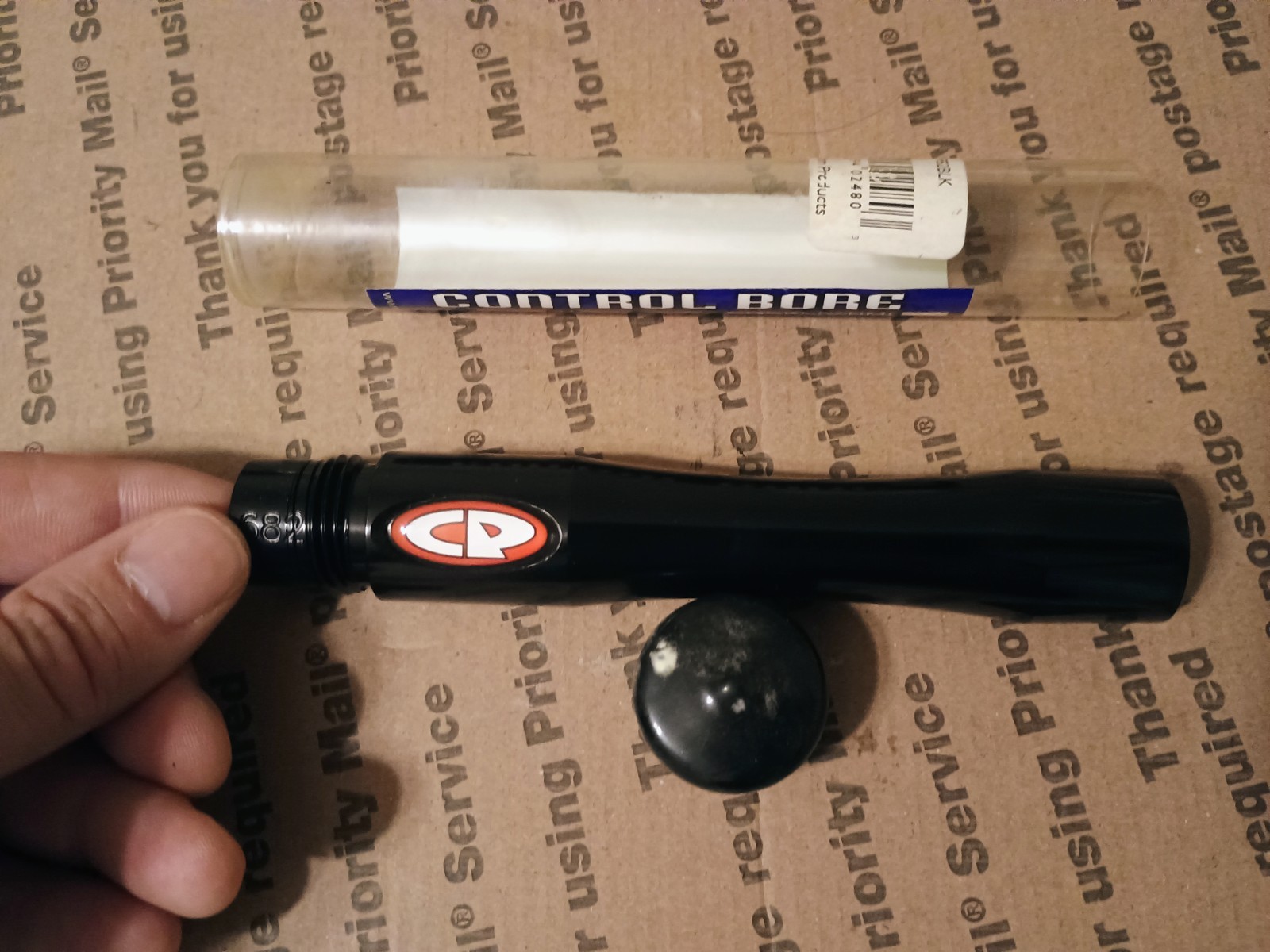 Custom Products Paintball Barrel Back Impulse/Ion/Luxe Threads .682 Bore.