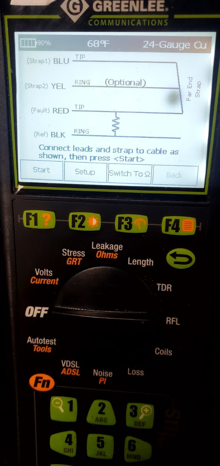 Greenlee SideKick Plus With Impulse Noise, Step TD Cable Tester