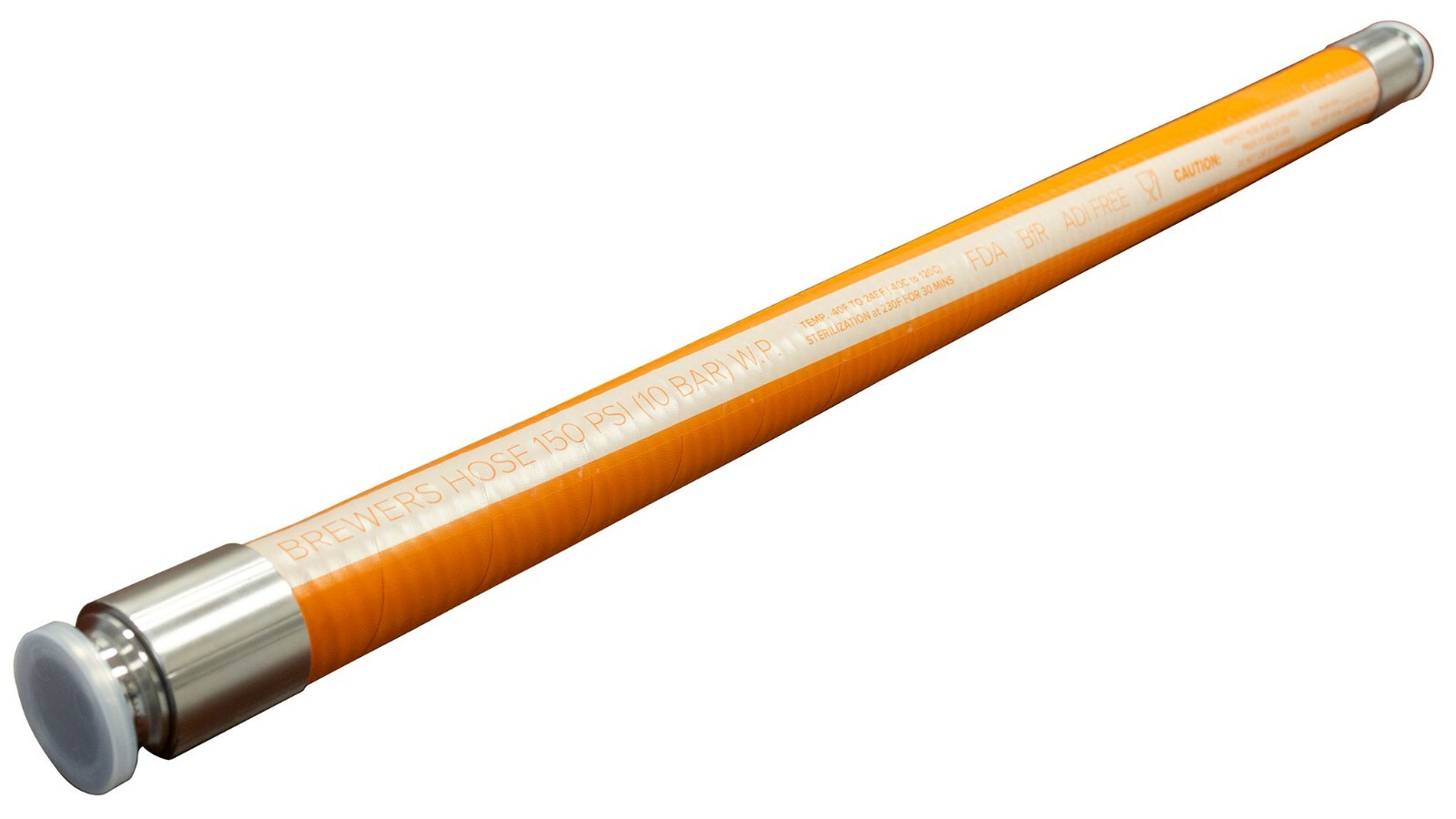 1.5" Texcel GROWLER Series Brewery Hose - 3 ft - FDA Approved