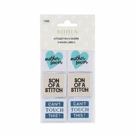 Bold Sew On Labels by Bohin