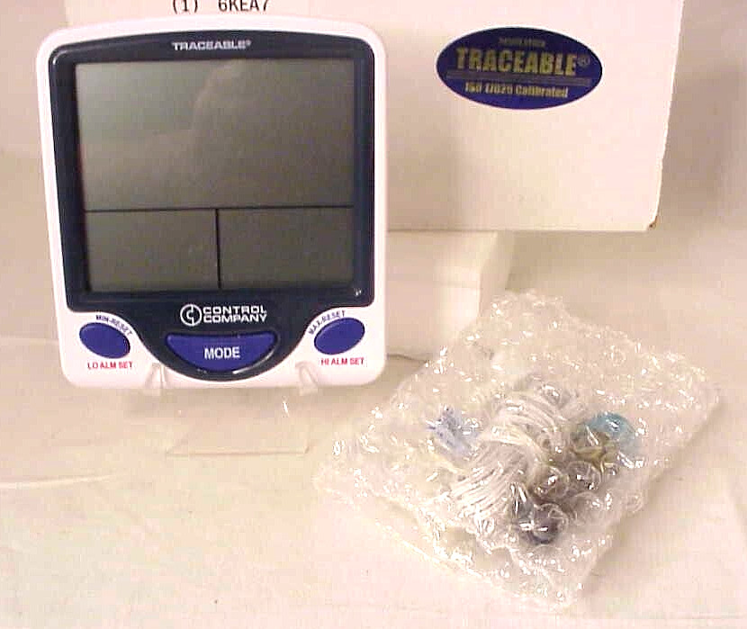 4648 Vaccine Thermometer Control Traceable Jumbo Display