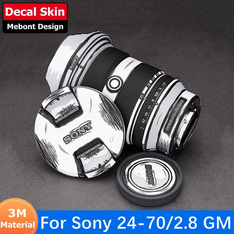 For Sony FE 24-70mm F2.8 GM Decal Skin Camera Lens Sticker Vinyl Wrap Film Coat