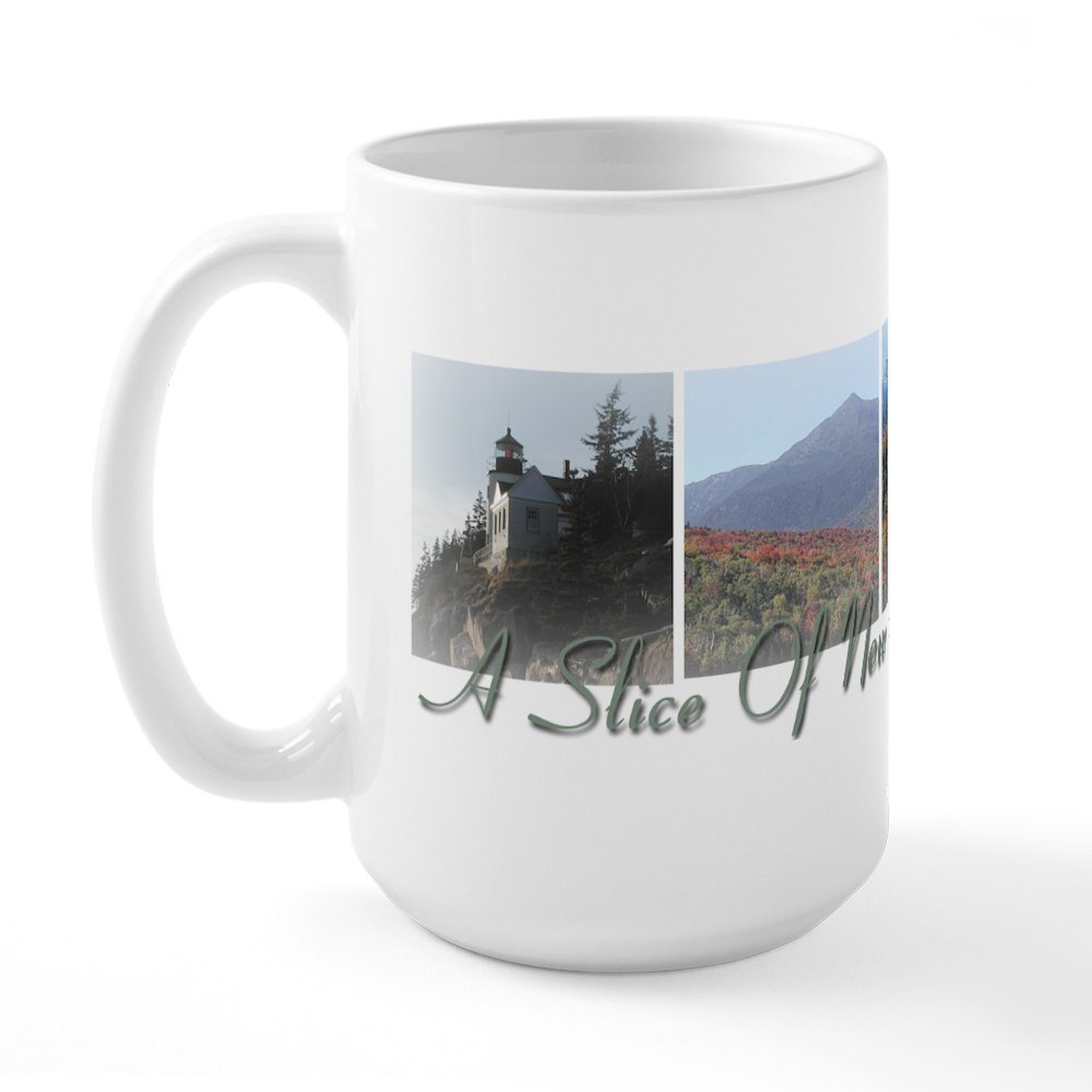 CafePress A Slice Of New England Large Mug (60581982)