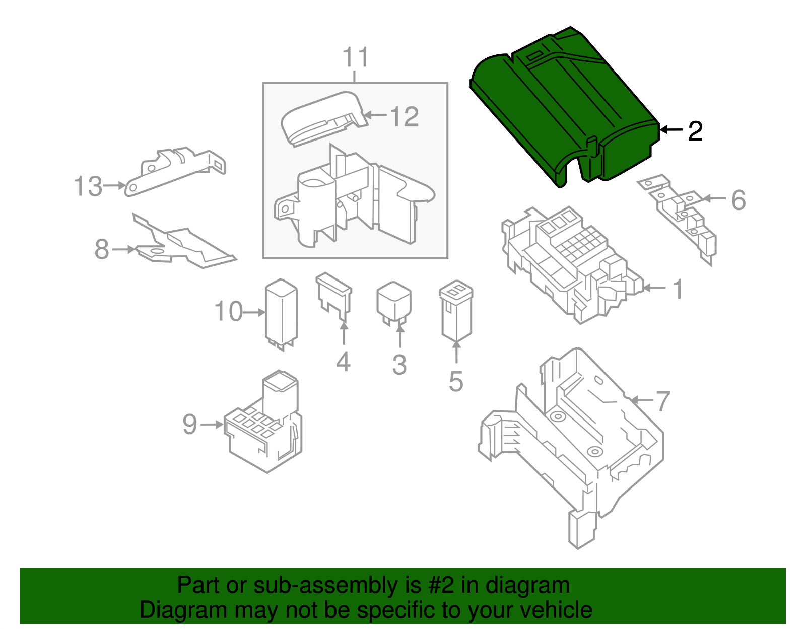 Genuine Volkswagen Cover 5C0-937-132-C