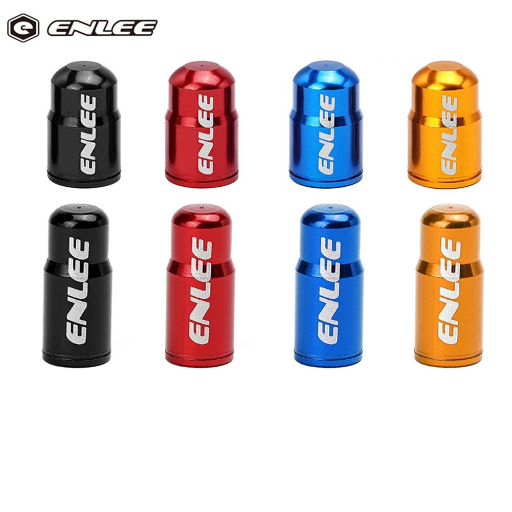 2x AU Bicycle Aluminum Tire Valve Cap MTB Road Bike Inner Tube Valve Cover AV/FV