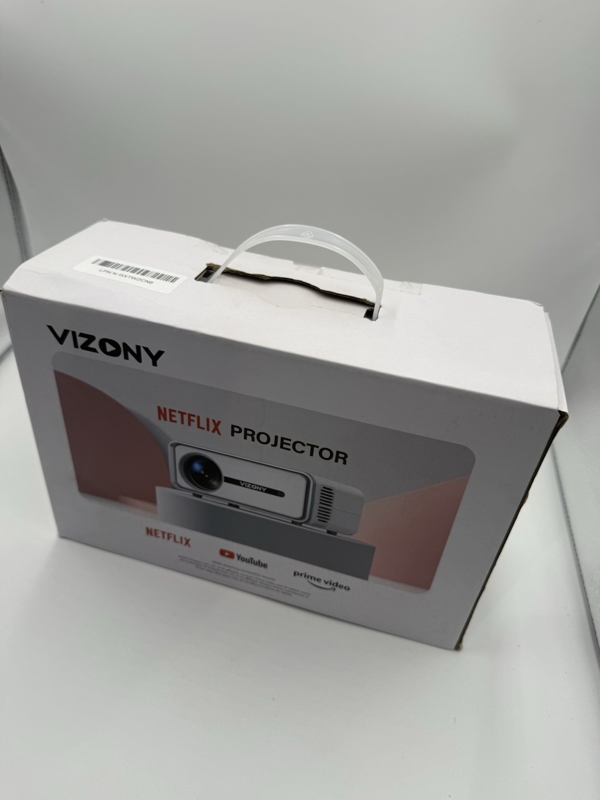 Smart Projector with WiFi and Bluetooth, VIZONY Native 1080P Projector