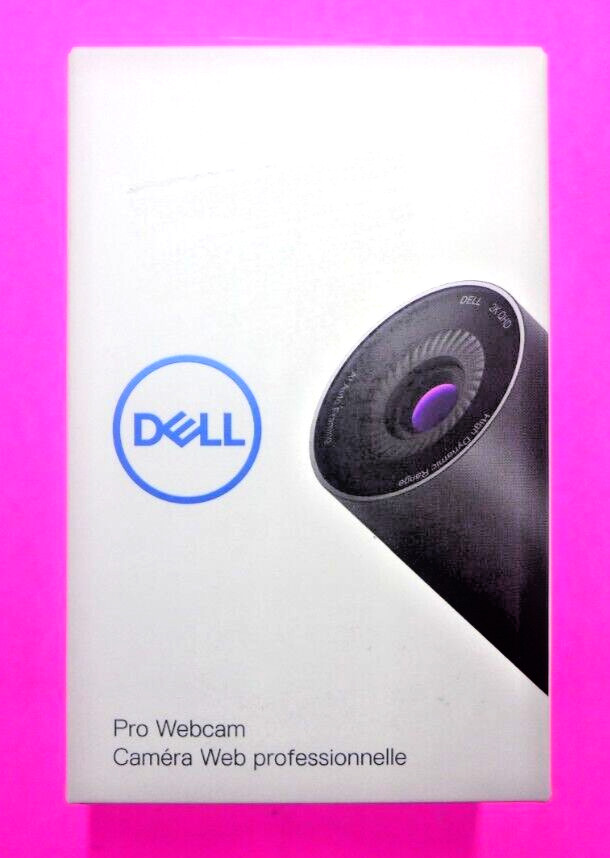 NEW SEALED Dell Pro Webcam 2K QHD WB5023 WCMJK