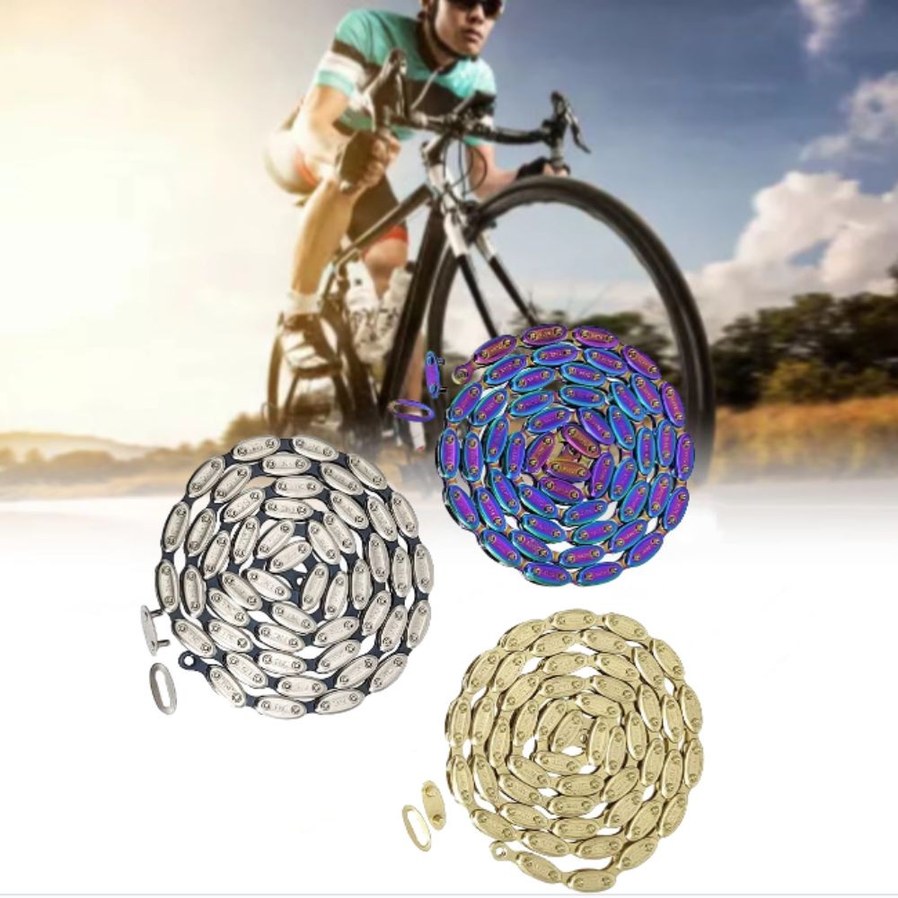 Bicycle Chain Single Speed Olive Chain BMX Bike 1/2 X1/8 OLIVE Chain 100 Link