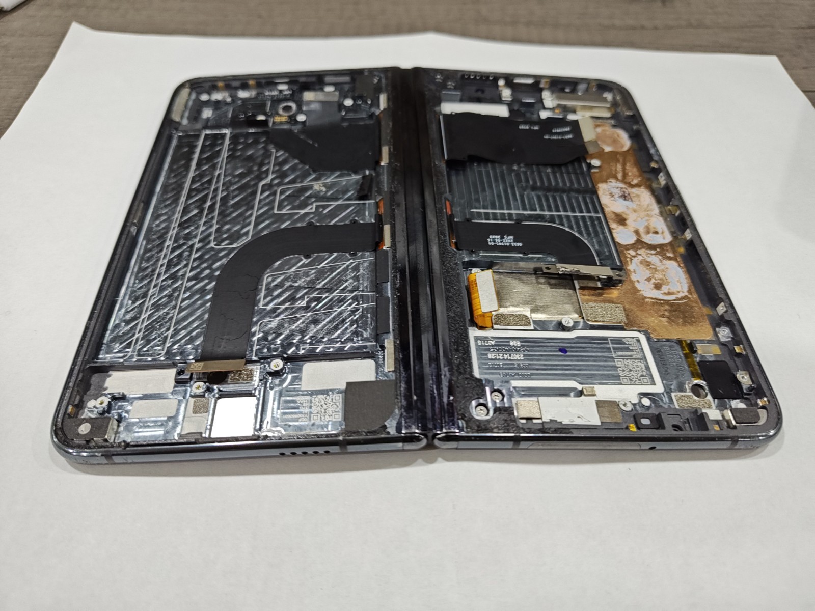 Display For Google Pixel Fold OEM Whit Frame 100% Tested Only the display
